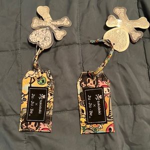 NWT Tokidoki x JuJuBe luggage tags- “BeTagged”
